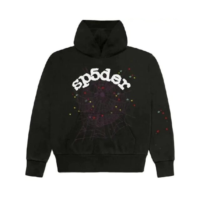 Black Sp5der Worldwide Hoodie Black Sp5der Worldwide Hoodie