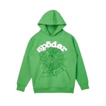 Green Sp5der Web Hoodie Green Sp5der Web Hoodie