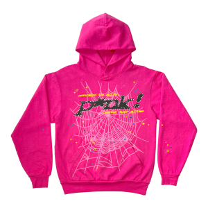Sp5der Young Thug Pink Punk Hoodie